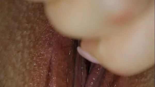 Clitoral orgasm close-up